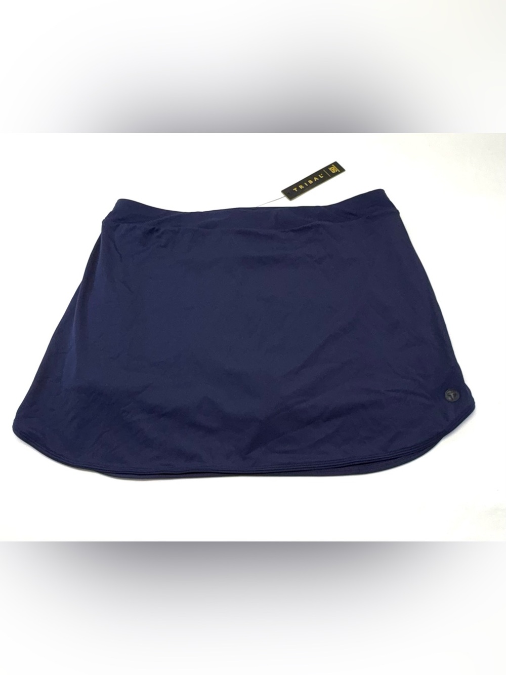 Tribal Sport 4-Way Stretch Golf Tennis Skort Nautical Blue XL NWT